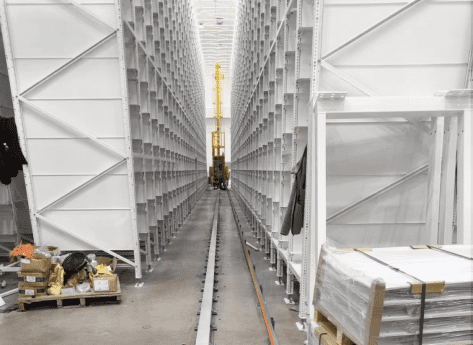 Viking Racking instala un sistema de estanterías paletizadas con transelevador para Sinopharm