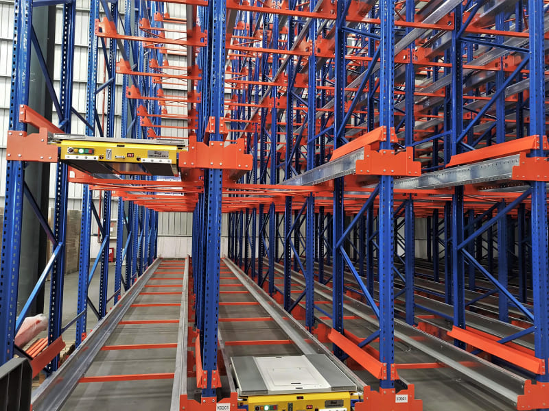 deep lane pallet shuttle asrs system